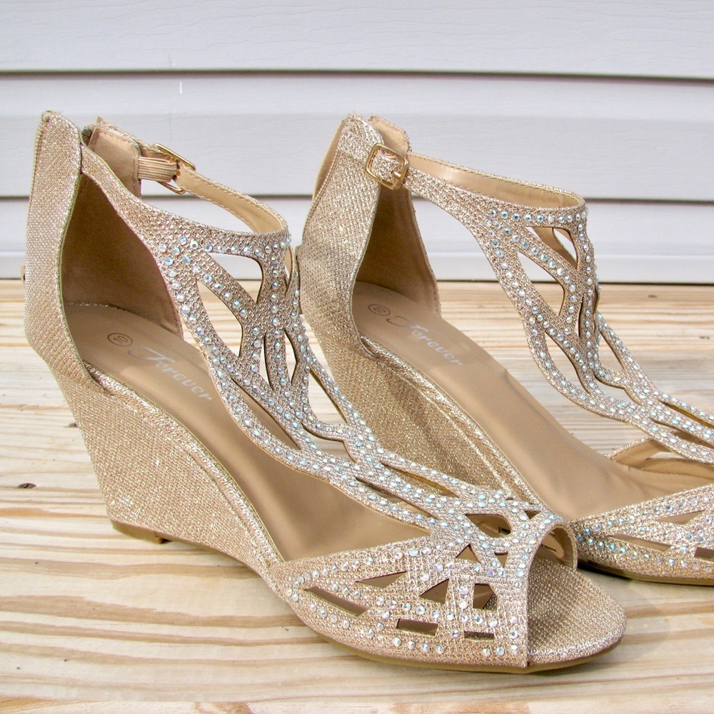 Forever Champagne Color Heels